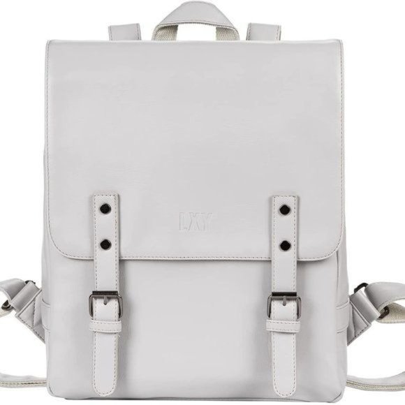 New  VINTAGE LEATHER BACKPACK: main image 9